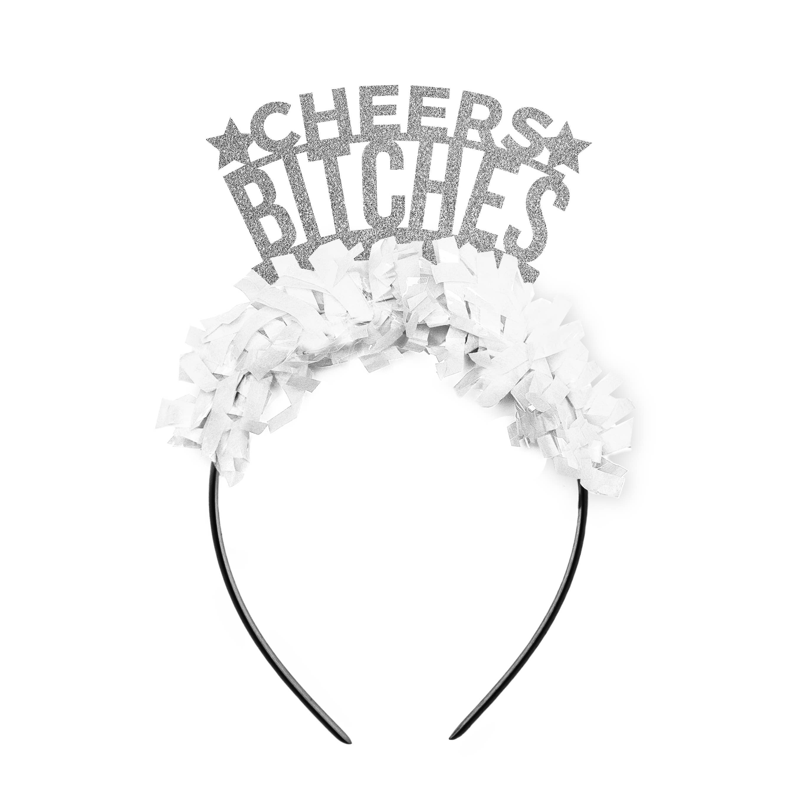 Festive Gal – Chapéu/coroa de festa por atacado – Cheers Bitches New Year Party Headband Crown Decor1