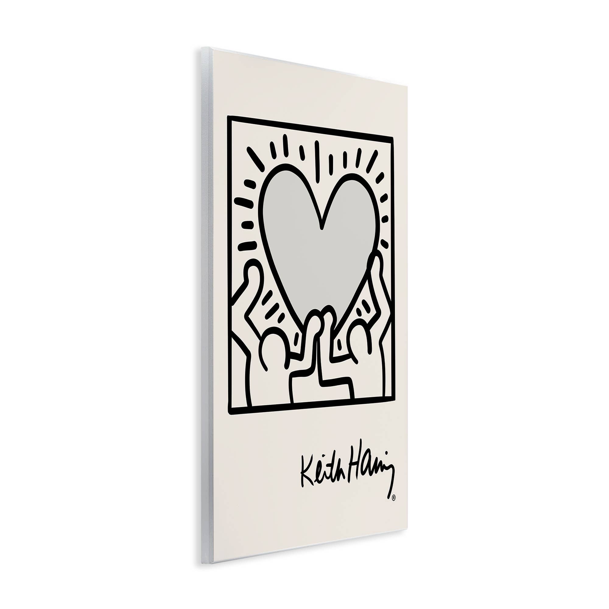 Stupell Industries - Wholesale Wall Decor - Kids & Baby - Classic Heart Symbol Keith Haring Wall Plaque3