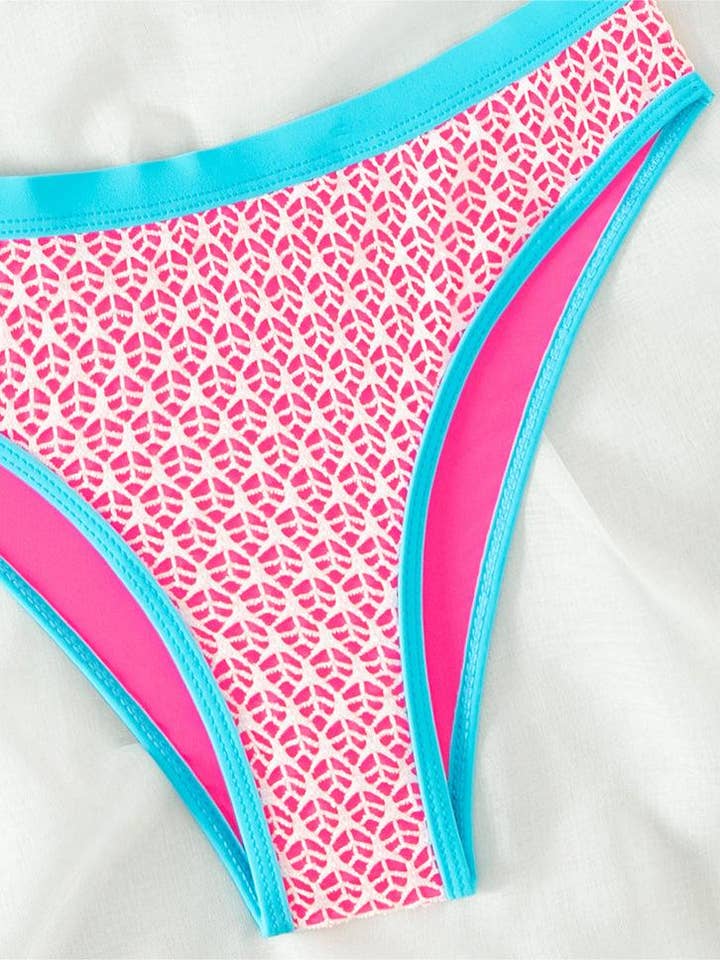 Red Marcella Bikini Halter Swimsuit for wholesale on Faire8