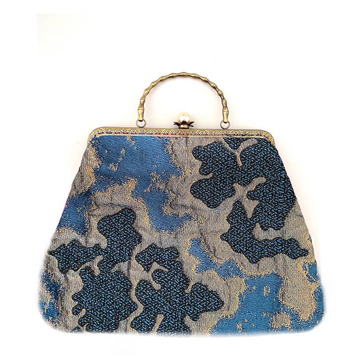 Maria Sole Rodriguez - Wholesale Clutch Bag - Women's - Bassoon Perla Medium, bag with pearl, handmade, Italy8