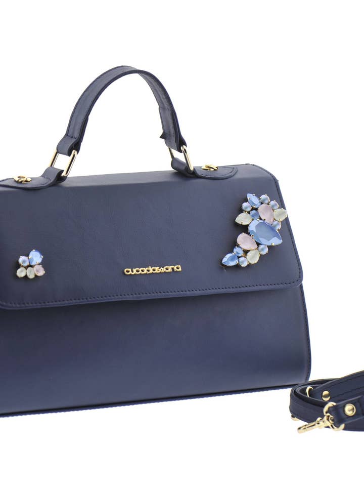 Marineblaue Handtasche für den Großhandel von Cucadas de Ana