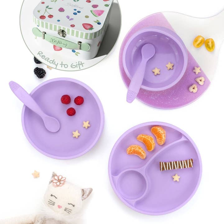 Brightberry - Wholesale Feeding Set - Baby - Australia by Design Self Feeding Set - Gift Keepsake Edition