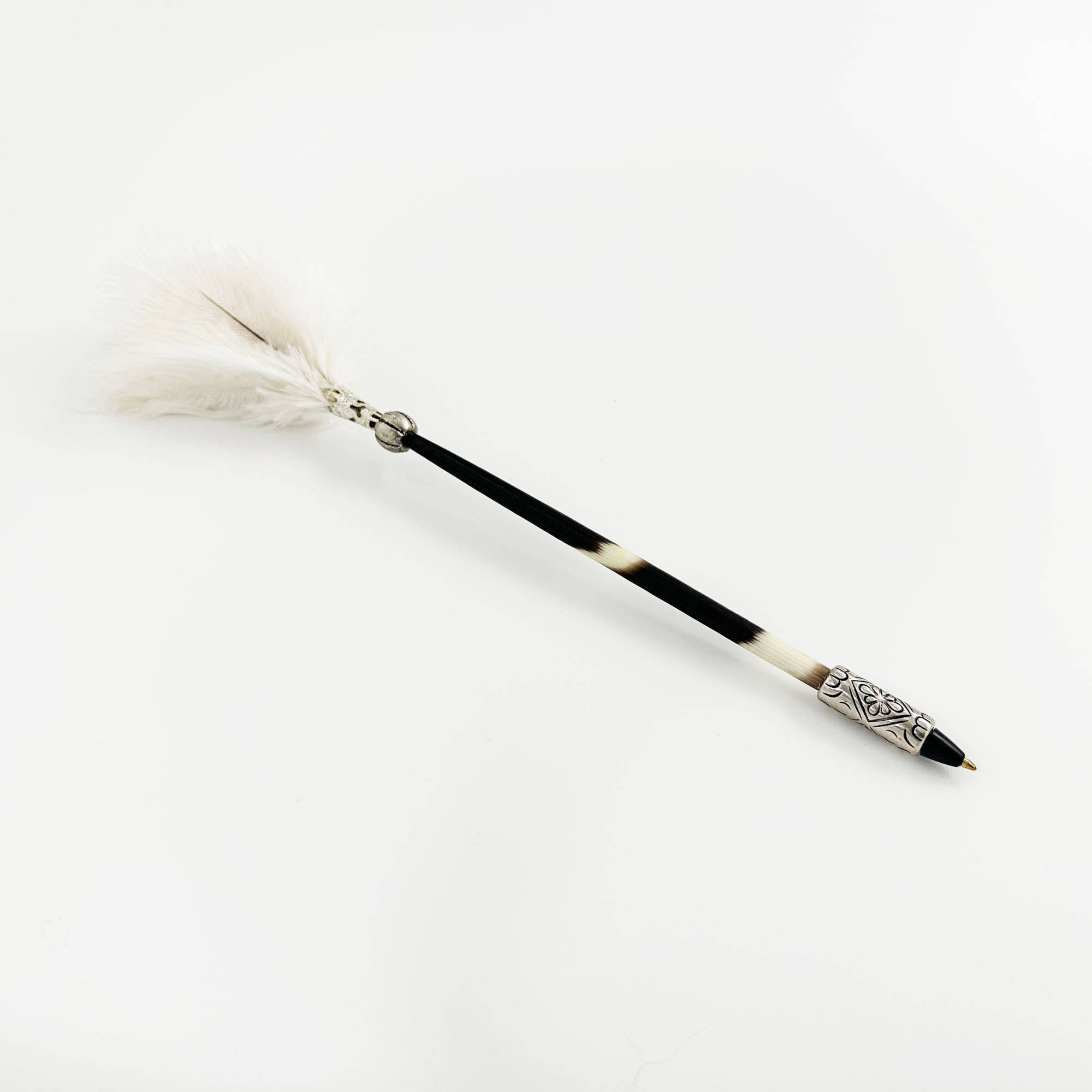 OUTPOST ORIGINAL - Wholesale Pen - Porcupine Quill Pen with Ostrich Feathers3