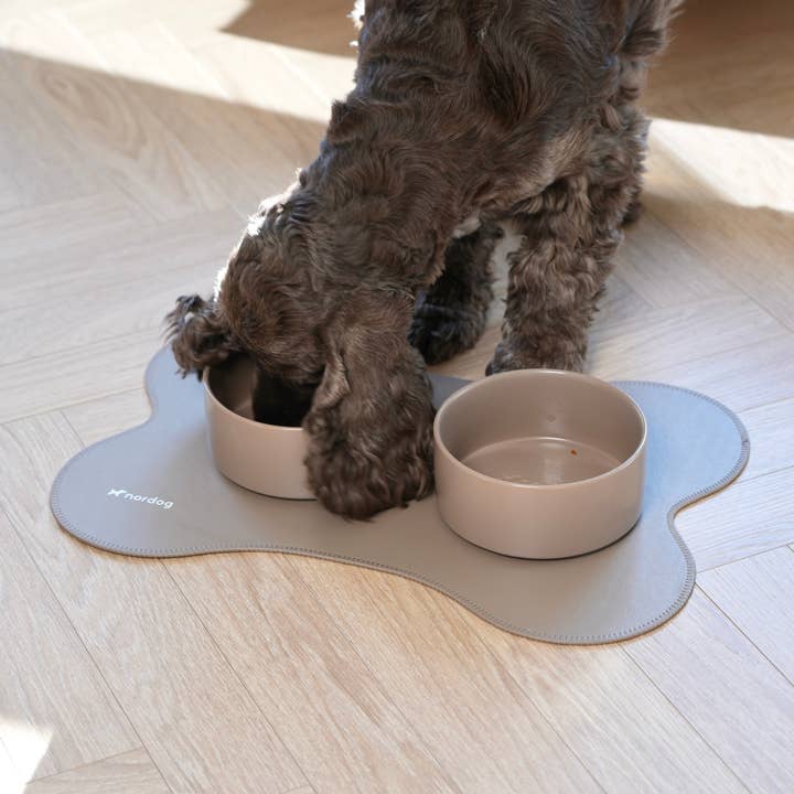 Nordog – Engroshandel Madmåtte til kæledyr – hund – Dækkeserviet til hundeskåle (cacao)3