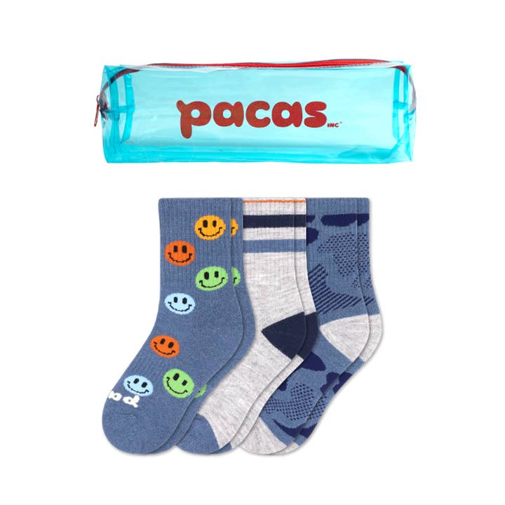 Pacas - Wholesale Socks - Kids - 3 Pack - Kids' Crew Pacas Socks27