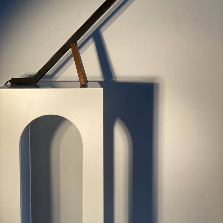 Office Objets - Wholesale Bench - Solid monoxyle wooden bench with sculpted base in 3 arches - Black color98