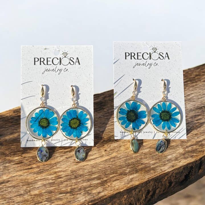 Blå Daisy Mae for engroshandel hos Preciosa Jewelry Co.