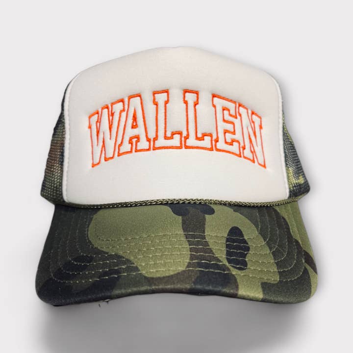 Happi Style - Wholesale Trucker Hat - Women's - Wallen Trucker Hat | Camo1