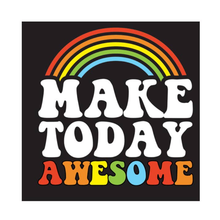 Make Today Awesome Square Magnet for wholesale by Kalan