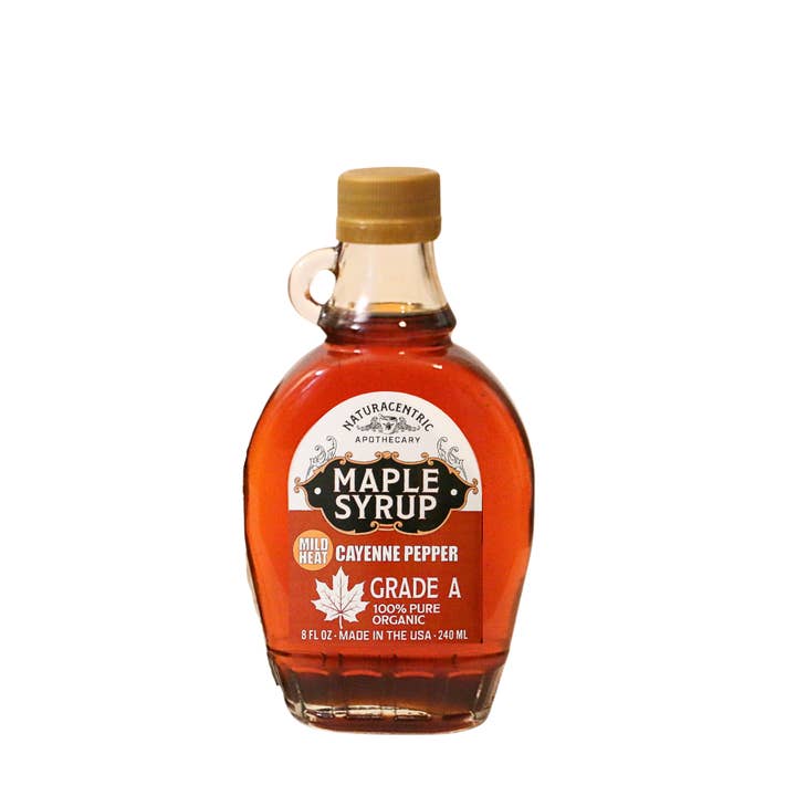 Cayenne Pepper Infused Maple Syrup Organic for wholesale by Naturacentric