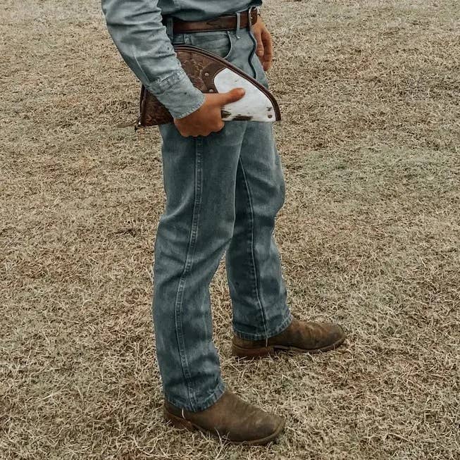 11”  Case Cowhide and Tooled Leather  and other Purchase Wholesale cowhide jewelry case. Free Returns & Net 60 Terms on Faire trending on Faire.