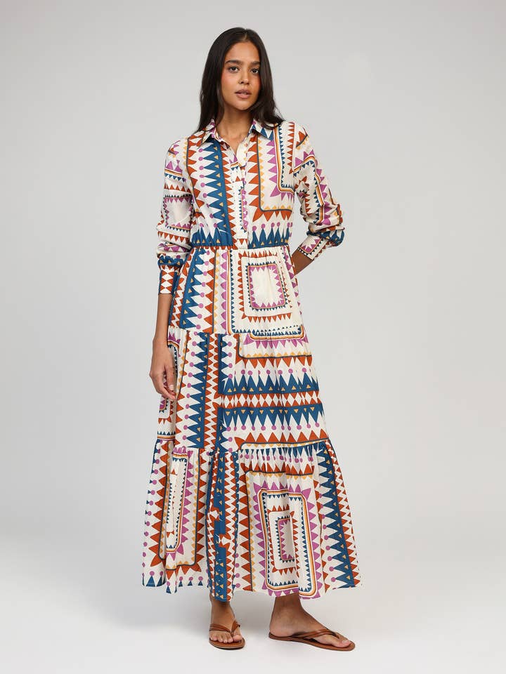 OCHARME multicolored pilo dress for wholesale on Faire