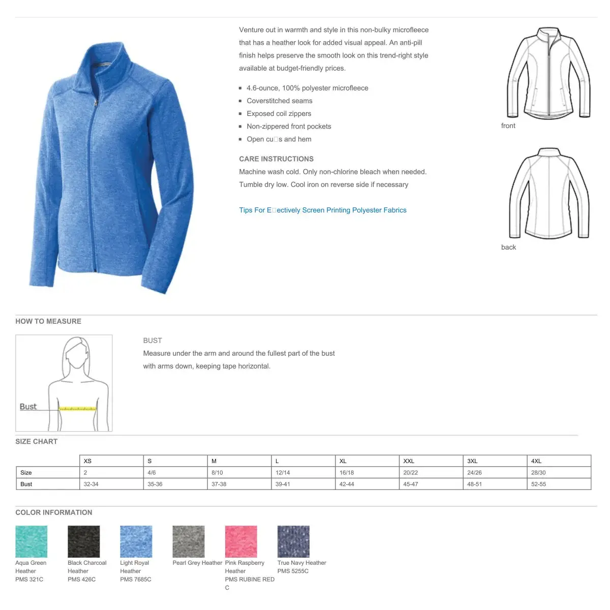 Stitch Em Wholesale - Wholesale Fleece - Women's - Fleece Jacket with Monogram2