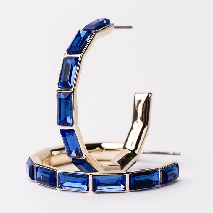 Earrings Kora Blue for wholesale by Michelle McDowell