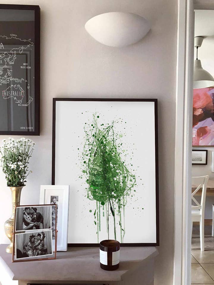 Tropisch blad muurkunst print voor wholesale door We Love Prints