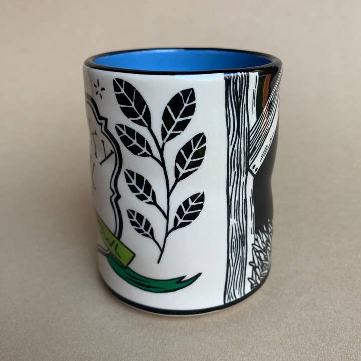 The Bowl Maker - Wholesale Coffee/Tea Cup - Lucky Barn Owl Cup - Large3