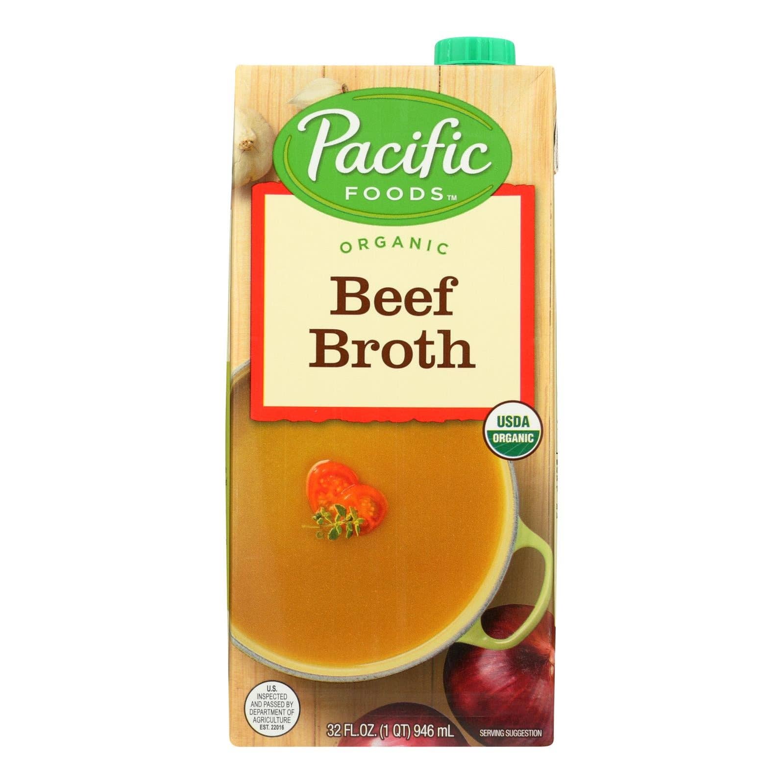 Ware Spark - Wholesale Broth - Pacific Natural Foods Beef Broth - Case Of 12 - 32 Fl Oz.0