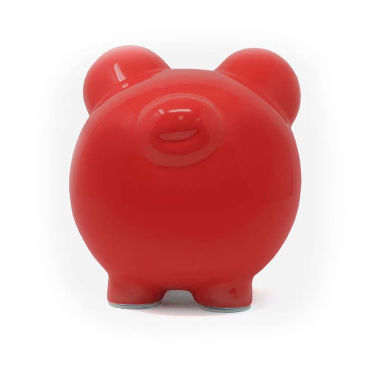 Child To Cherish® - Wholesale Money/Piggy Bank - Kids & Baby - Large Red Piggy Bank1