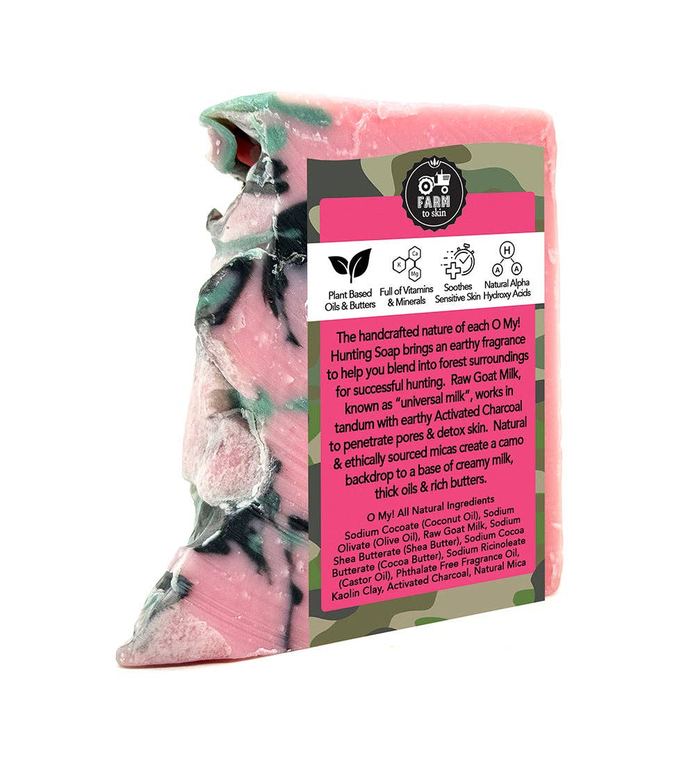 O My! Bath and Body - Wholesale Bar Soap - O My! Goat Milk Artisan Hunting Soaps | Made with Raw Goat Milk | Free of Parabens & More | Handcrafted USA6