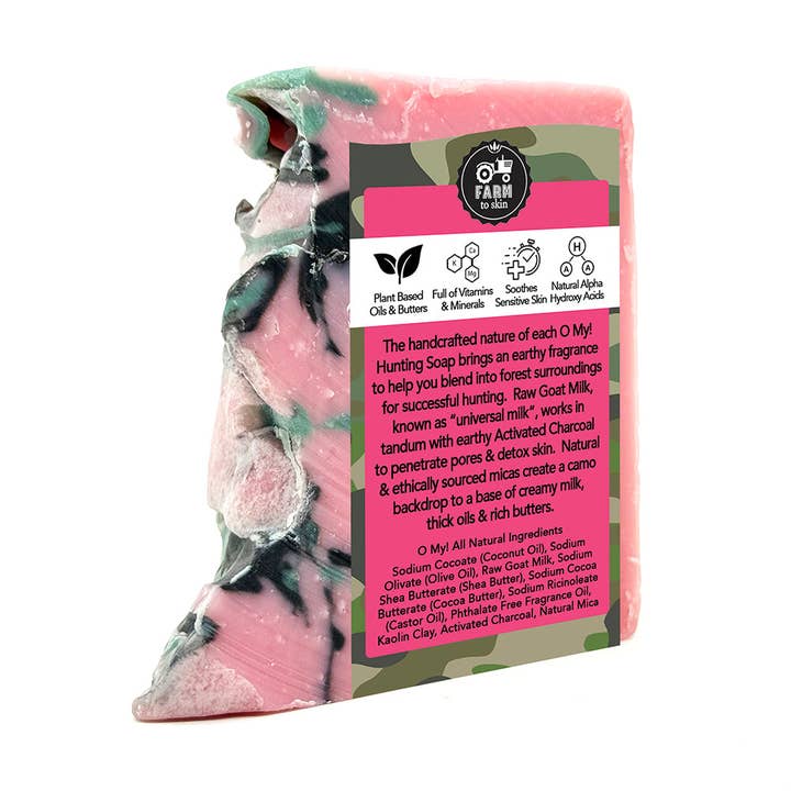 O My! Bath and Body - Wholesale Bar Soap - O My! Goat Milk Artisan Hunting Soaps | Made with Raw Goat Milk | Free of Parabens & More | Handcrafted USA6