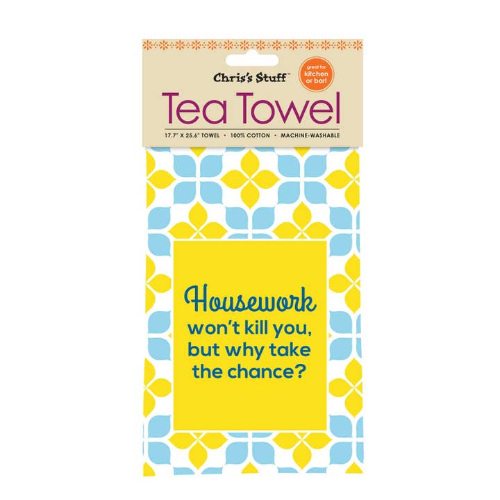 NOUVEAU ! Le ménage ne vous tuera pas, mais pourquoi prendre le risque ? pour la vente par Chris’s Stuff Inc.