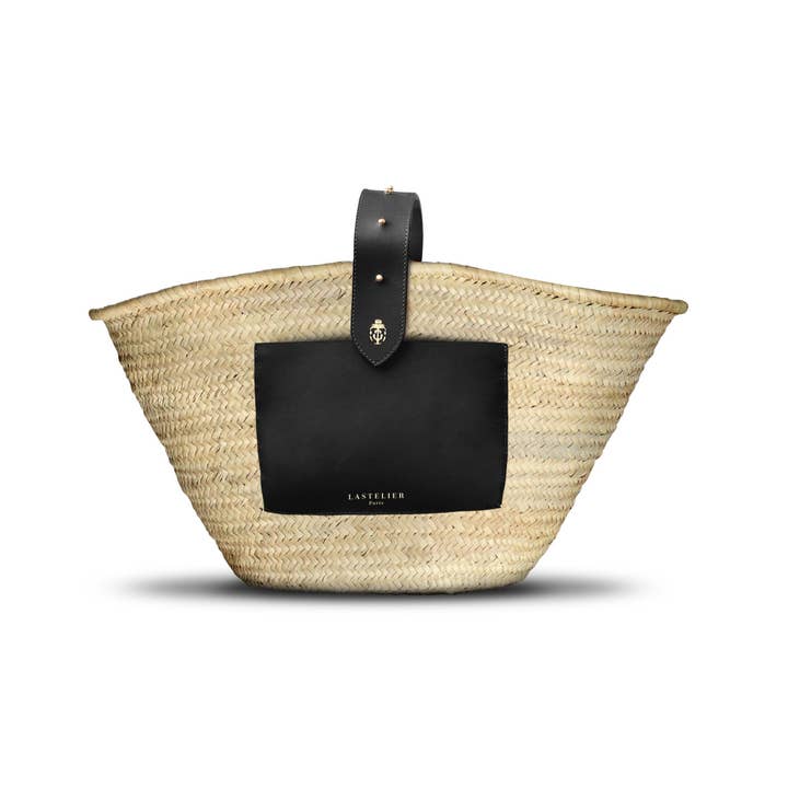 Lastelier - Wholesale Beach Bag - Tulum Elegant Handmade Woven Palm Beach Bag