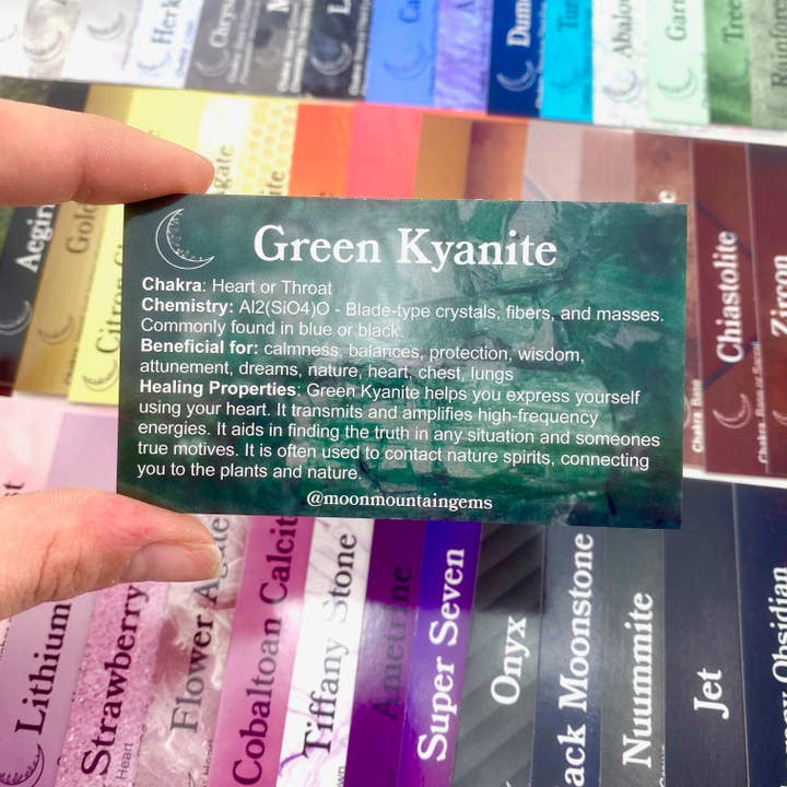 Moon Mountain Gems - Wholesale Tarot Cards - Crystal Healing Deck Edition 33