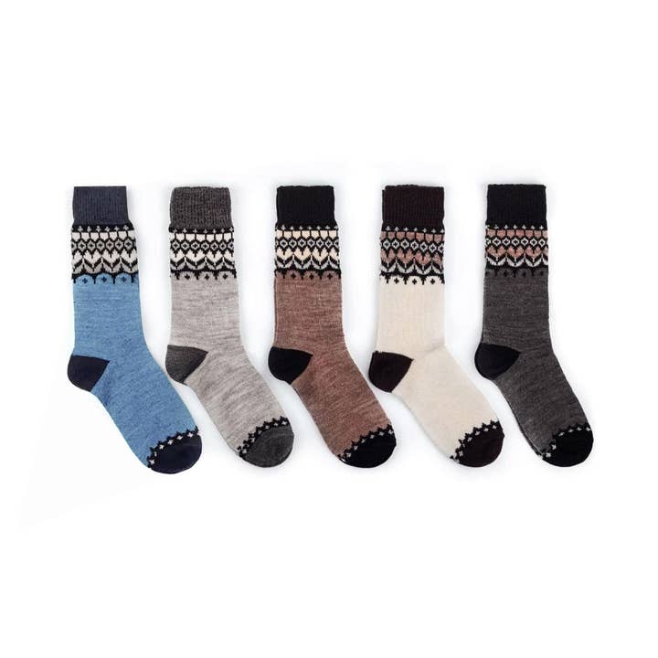 Nordic Socks Merino Wool 5 Pairs PERFORM™ Warm (Jorunn) - Unisex for wholesale by Nordic Wools