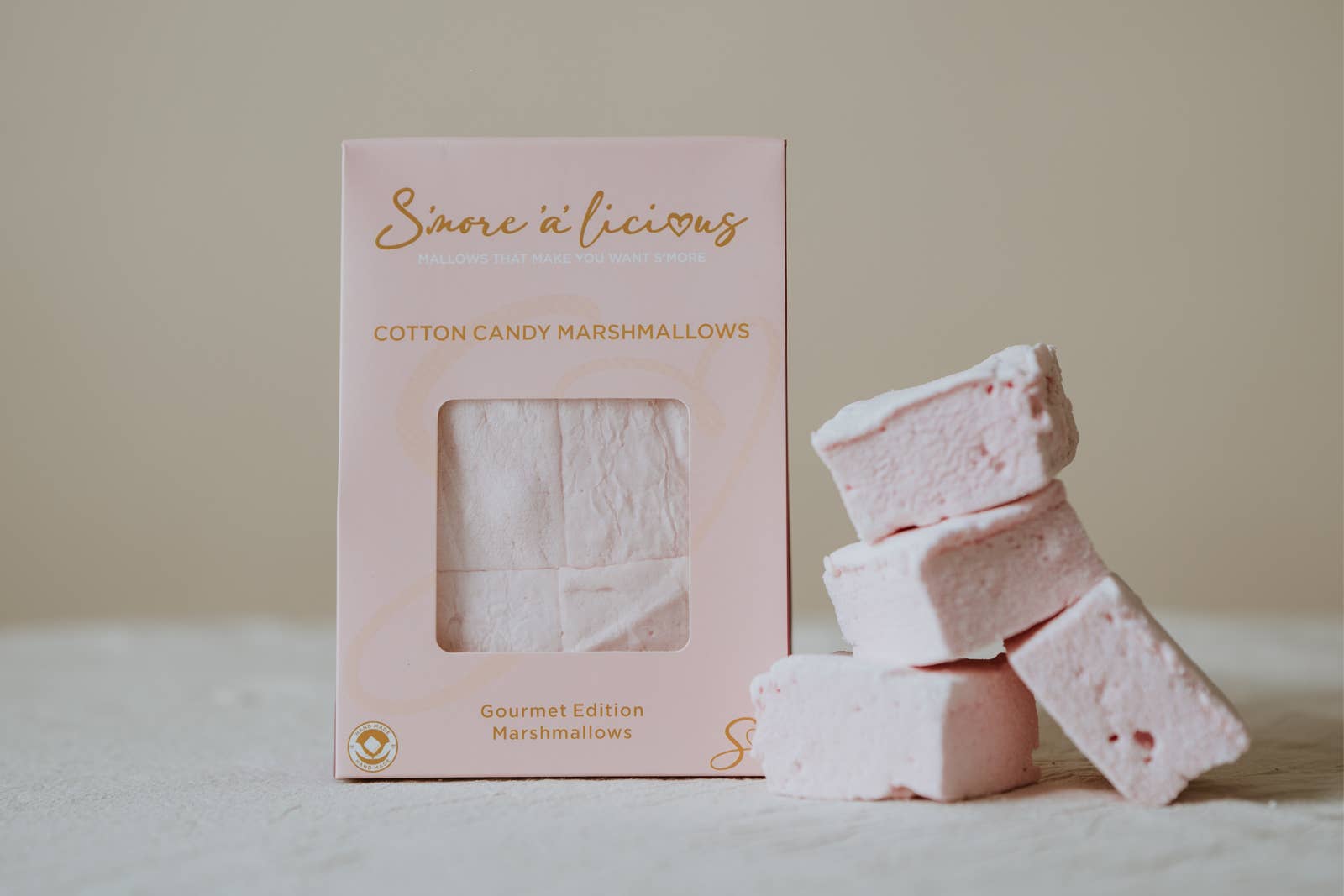 S’more’a’licious – wholesale Marshmallow – Cotton Candy Jumbo Marshmallows