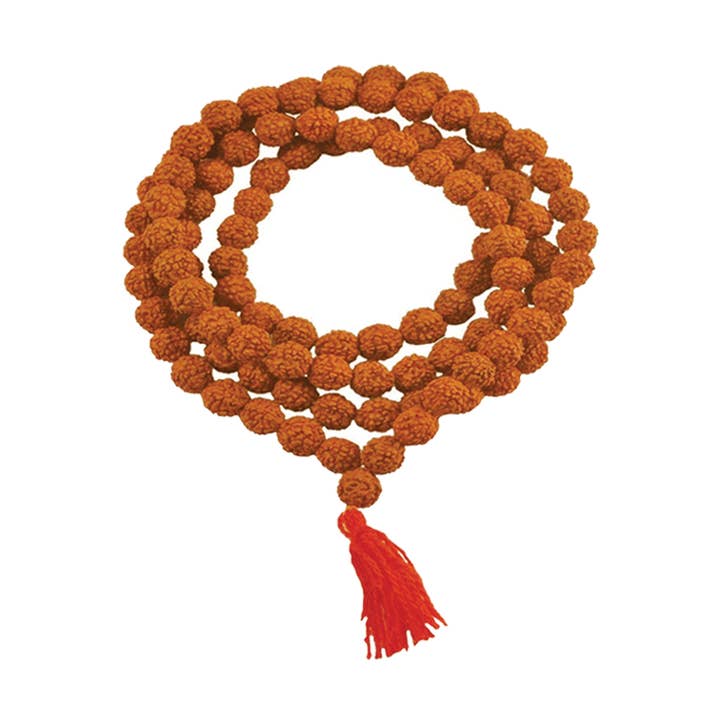 Perlas pequeñas de Rudraksh Mala (7 mm) para venta al por mayor de Designs by Deekay Inc.