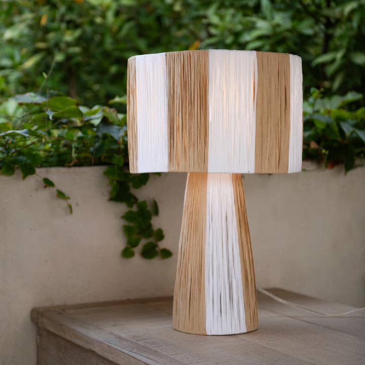 Ibiza paper rope lamp Ø30X47CM for wholesale by Andrea House