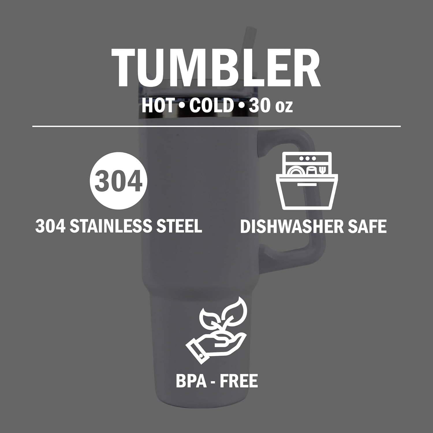 Born to Rally – Engroshandel Thermokop – Pickleball Tumbler - 30oz Multi Paddle Kop5