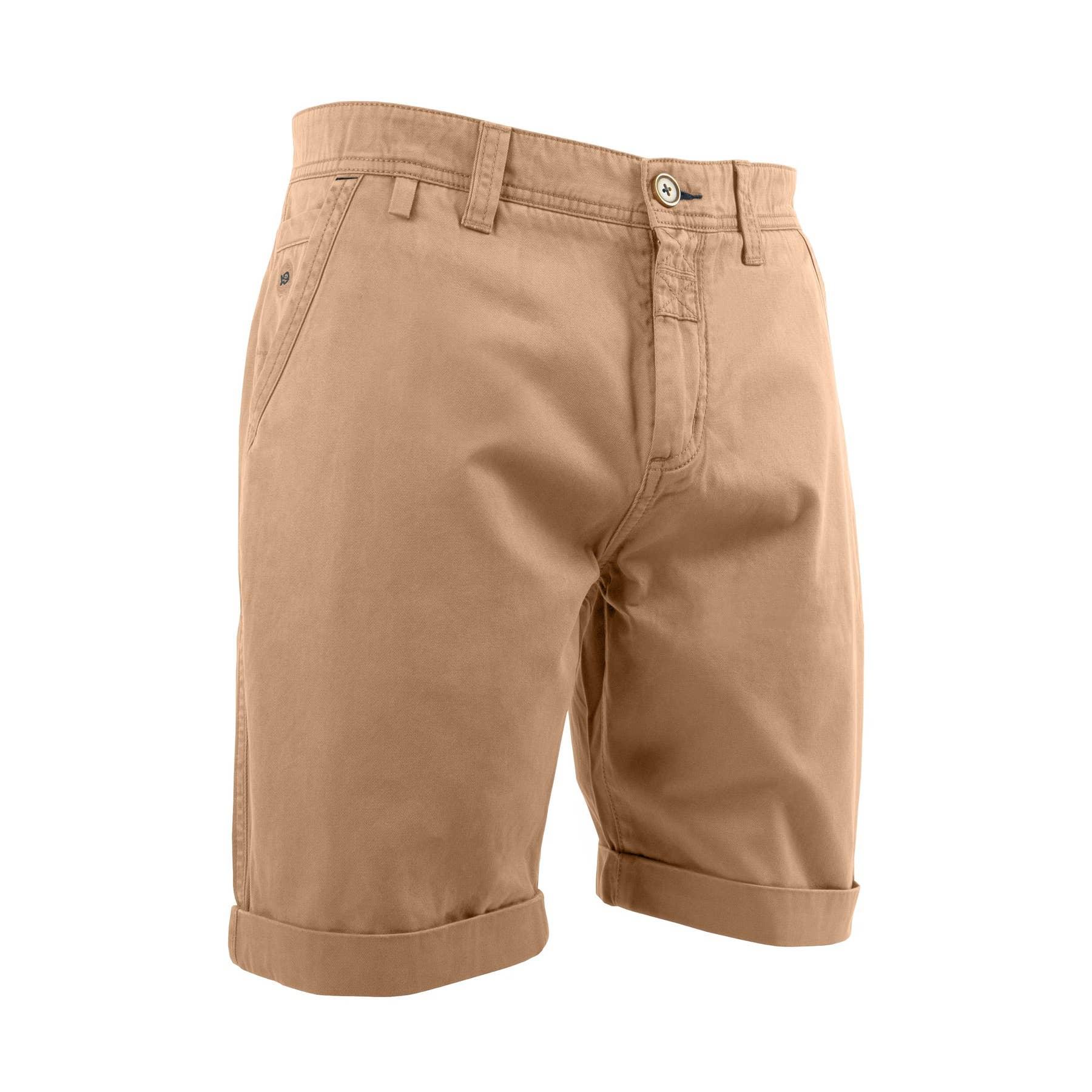 BILLYBELT – wholesale Shorts – Herr – Bermuda i 100% ekologisk bomull - Beige0