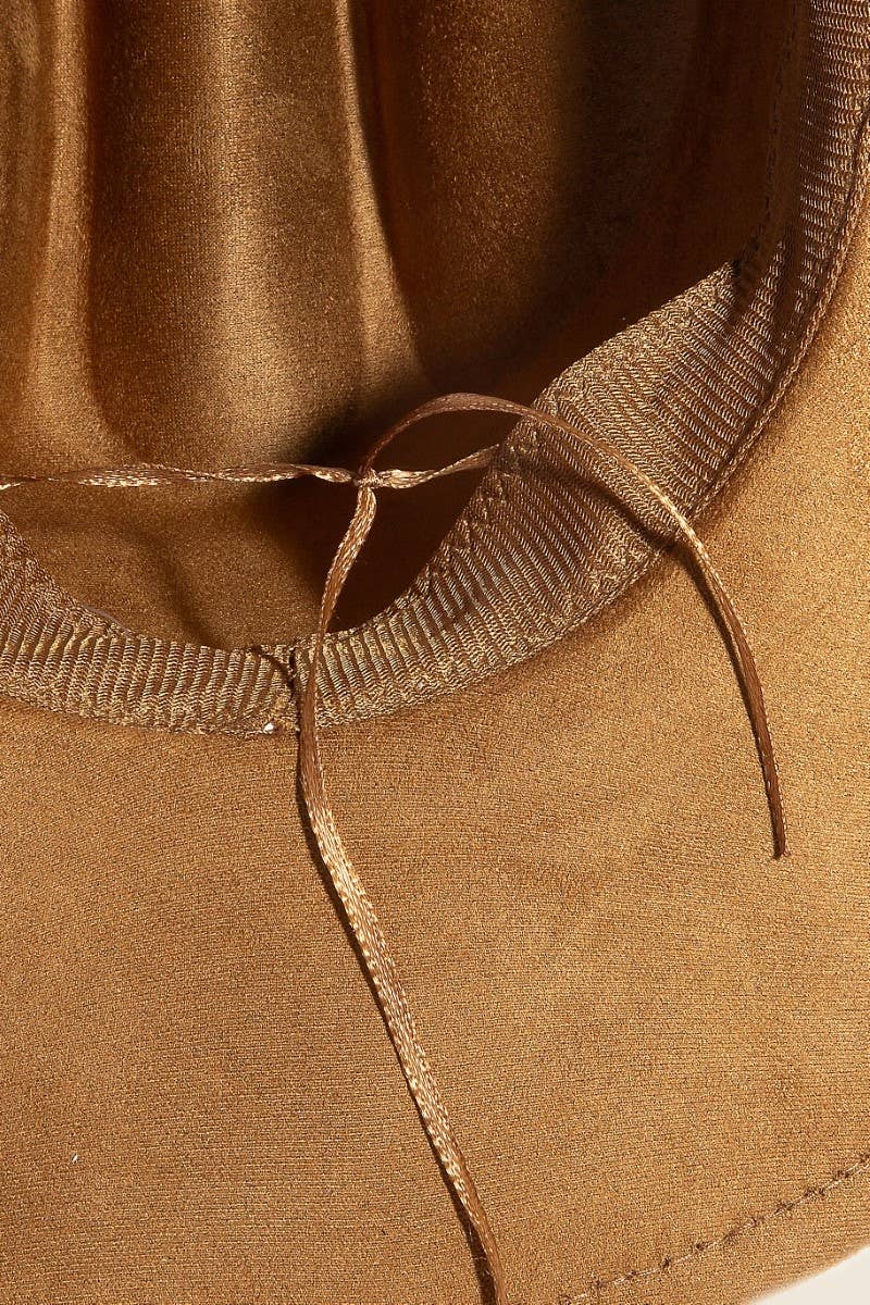 Anarchy Street – wholesale Fedora – Women’s – Double Belt Suede Western Cowboy Hat5