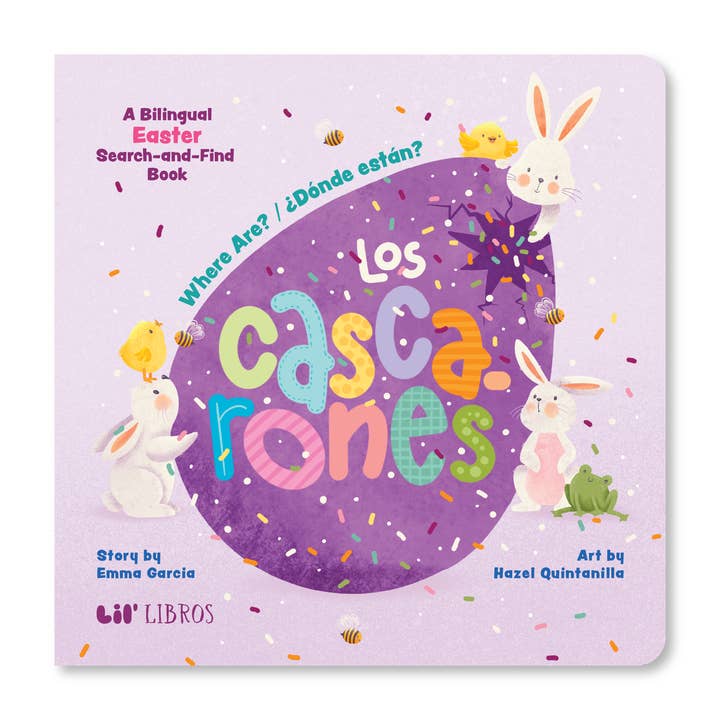 Where Are? / ¿Dónde están? Los cascarones (Bilingual Easter) for wholesale by Lil' Libros ~ Bilingual Children's Books & Games