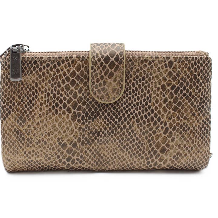 Large snake-effect wallet for wholesale by Reference Mode