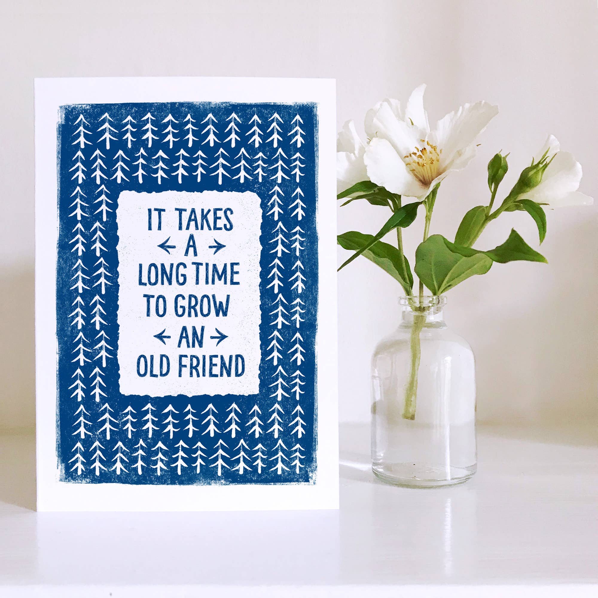 Alexandra Snowdon – wholesale Friendship card – Old Friend Card1