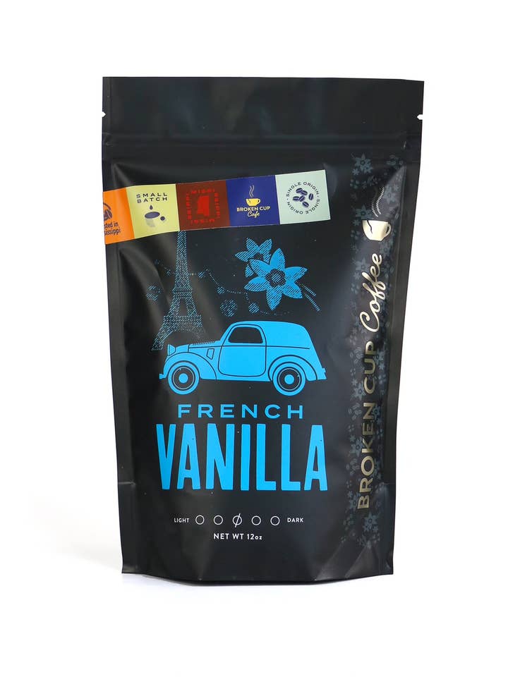 French Vanilla coffee for wholesale by Broken Cup Coffee