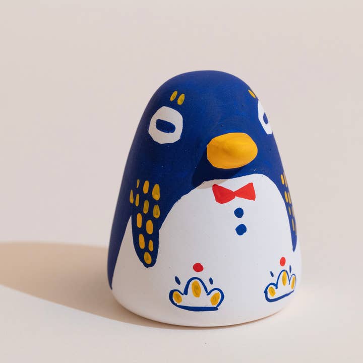 Escultura de pingüino de porcelana para venta al por mayor de Kayan Pepper Co.