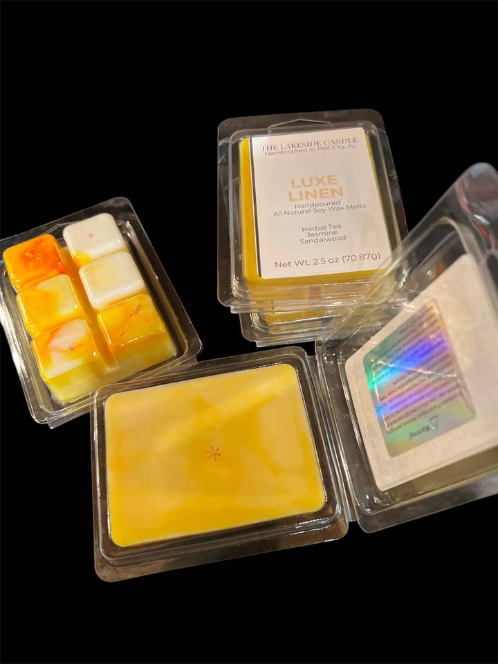 Luxe Linen - Wax Melts for wholesale by The Lakeside Candle