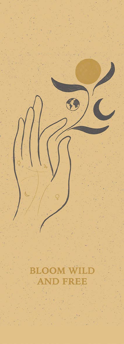 Anna Cosma - Wholesale Bookmark - BLOOM WILD & FREE - BOOKMARK1