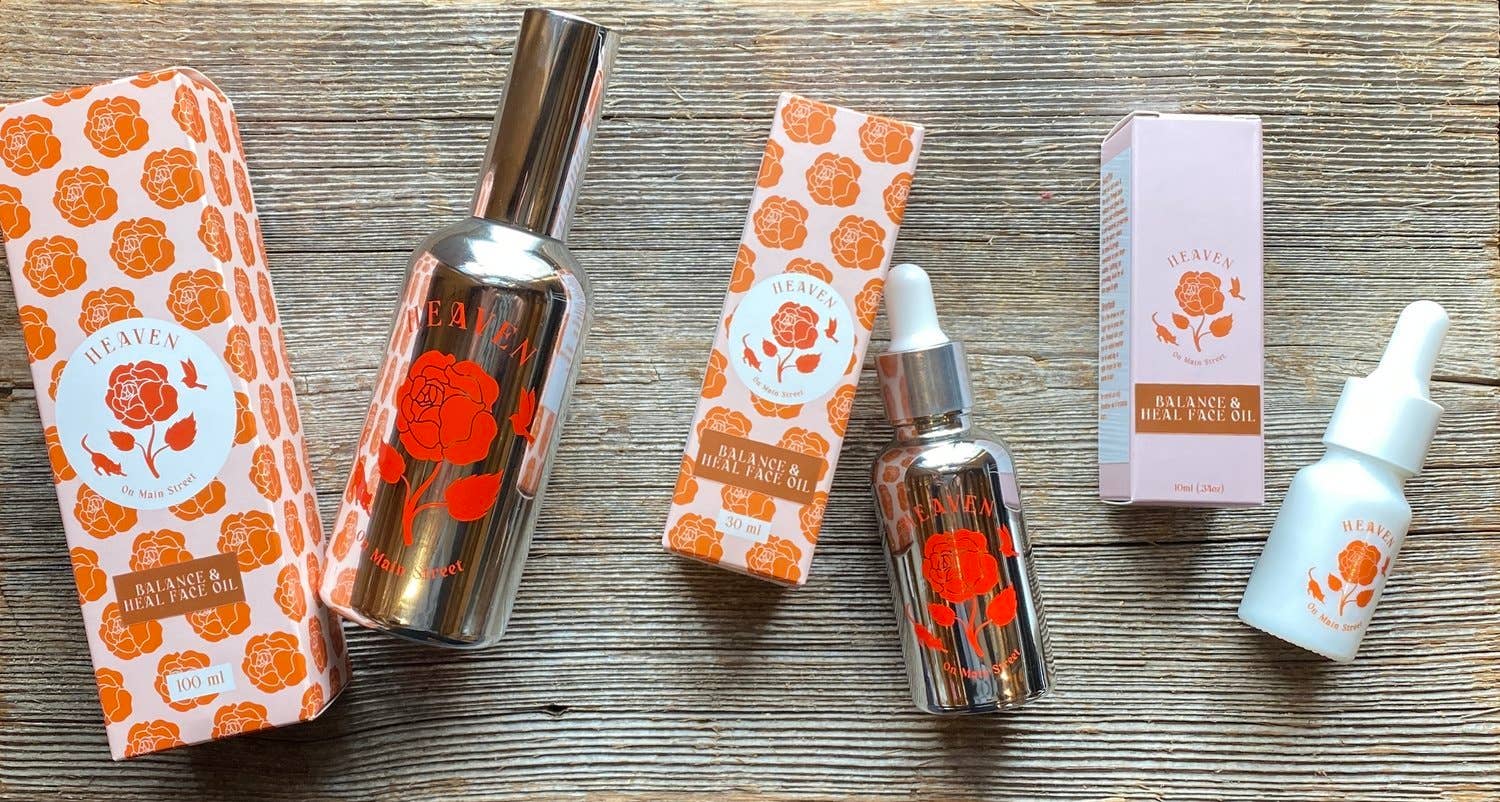 Heaven on Main Street – wholesale Facial oil – W Face Oil - Balance & Heal1
