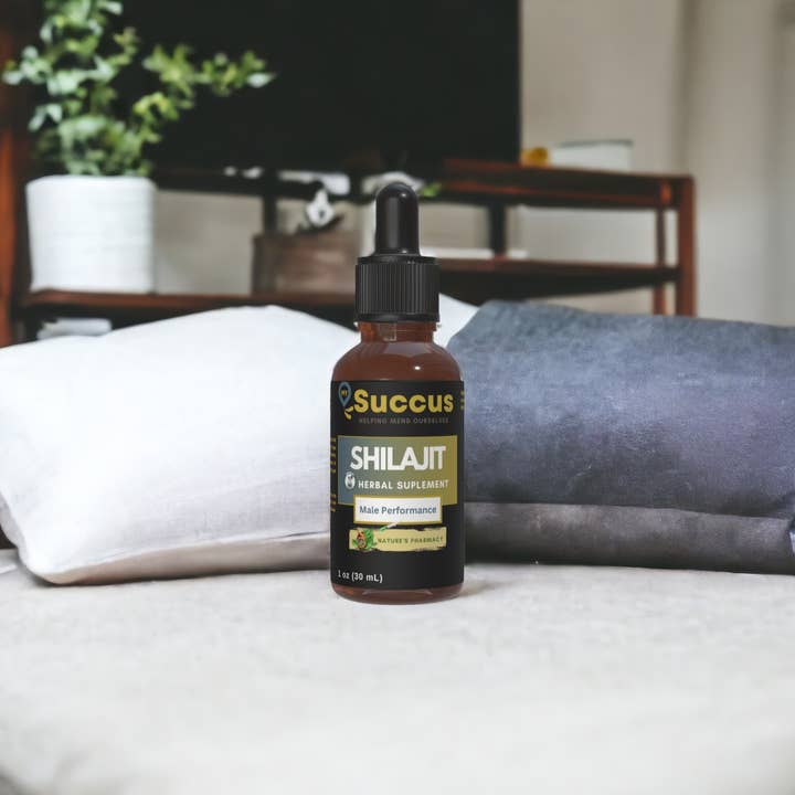 Succus - Wholesale Tincture - Shilajit - Cell Function Support (Alcohol Free)