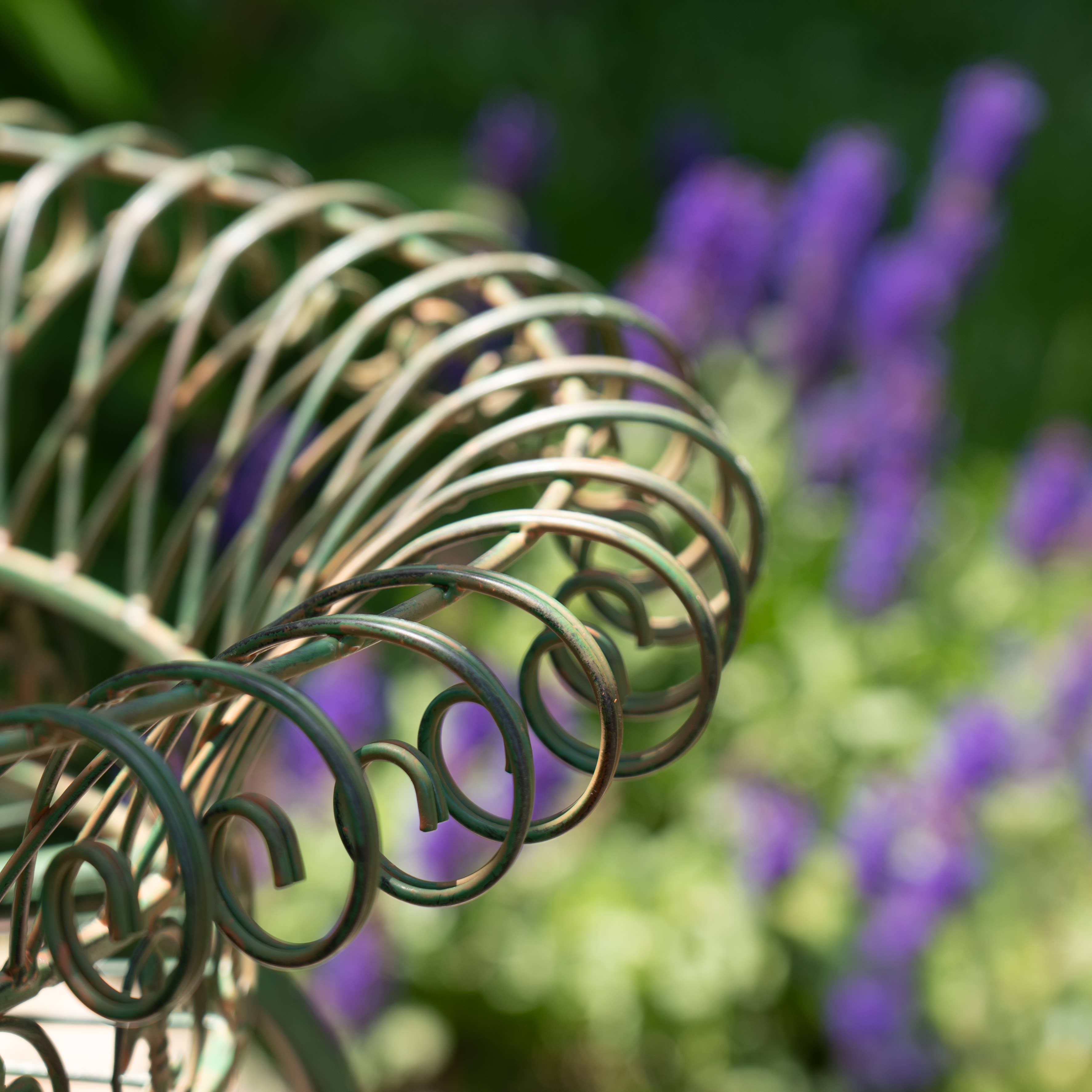 Zaer Ltd. International - Wholesale Plant Pot Stand - "London 1820" Wire Basket Plant Stands in 3 Sizes 3 Pc/Set8