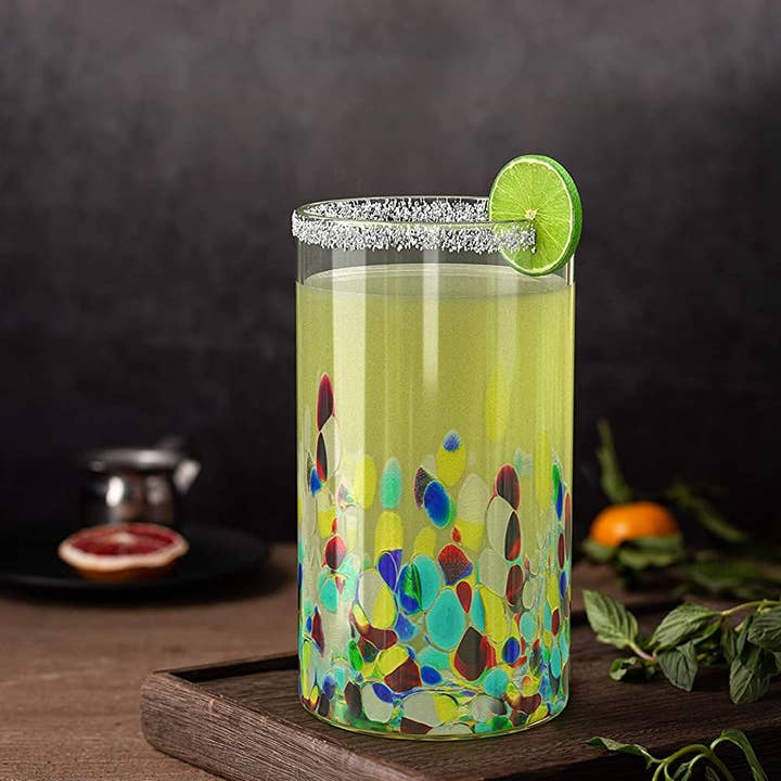 The Wine Savant / Khen Glassware - Wholesale Drinking Glass/Cup - Hand Blown Mexican Drinking Glasses – Set of 6