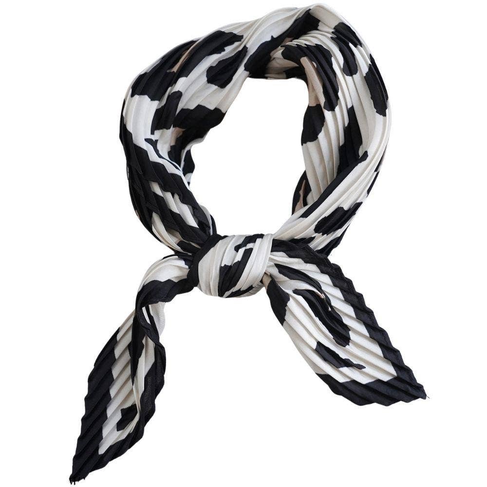 anbfashion - Wholesale Scarf - Women's - FALK SILK BANDANA NECK SCARF LEOPARD1