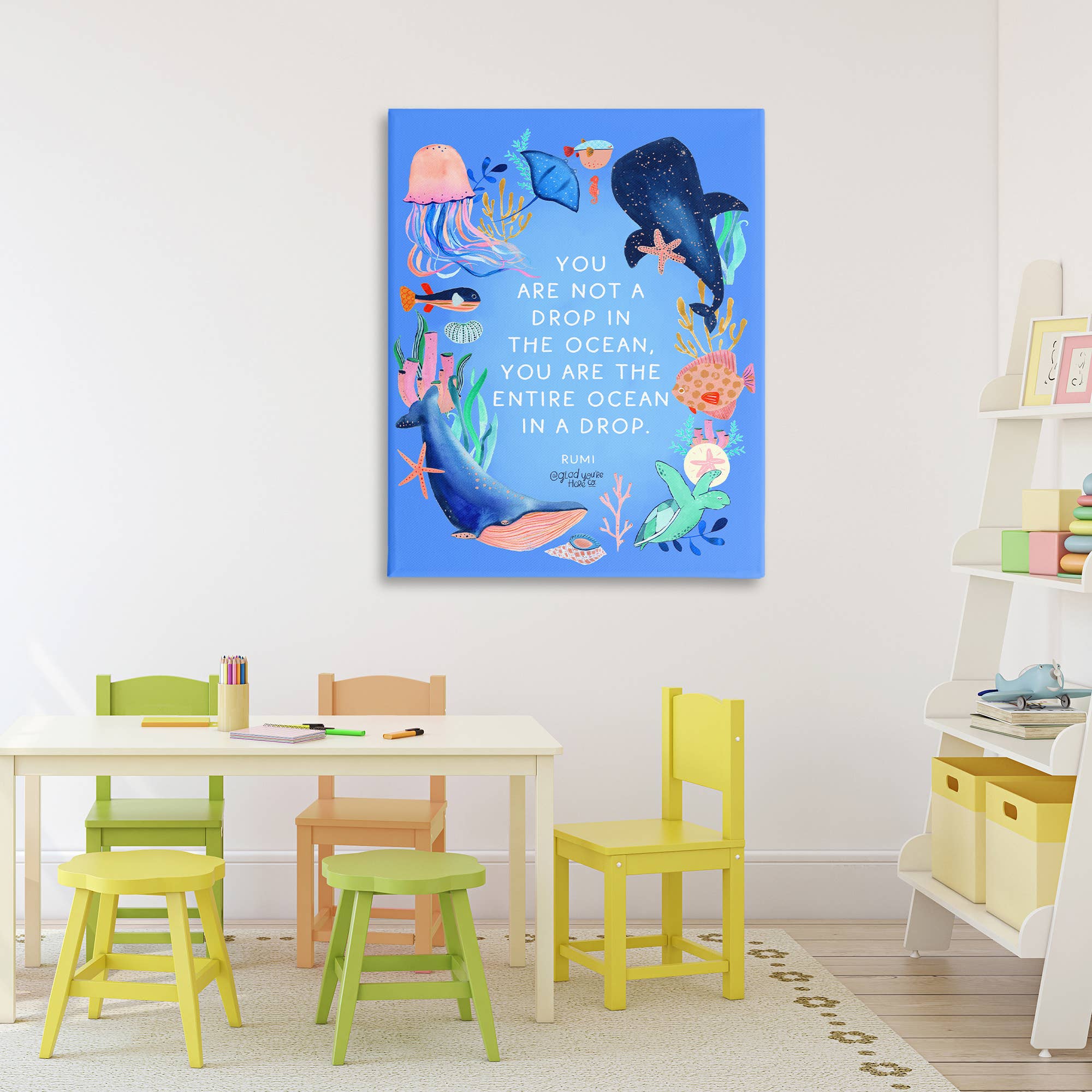 Stupell Industries – wholesale Wall sign – Entire Ocean In A Drop - Unframed Wall Art4