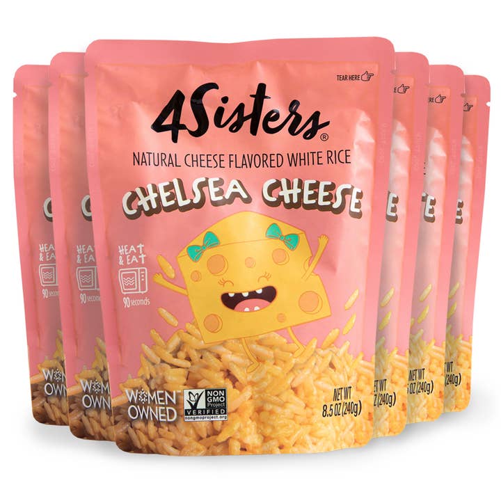 4Sisters - Wholesale Rice - 4Sisters Chelsea Cheese Rice - 8.5 oz8