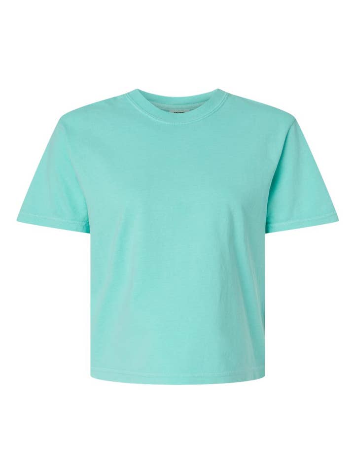 Total Apparel - Wholesale T-Shirt - Women's - Comfort Colors Ladies' Heavyweight Cropped T-Shirt | 3023CL15