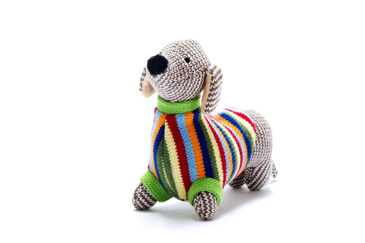 Best Years Ltd - Wholesale Handheld Rattle - Baby - Knitted Sausage Dog Baby Rattle12